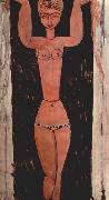 Amedeo Modigliani Stehende Karyatide oil on canvas